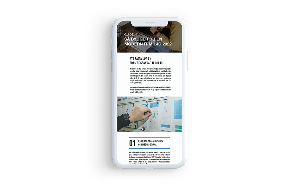 Modern IT-miljo-phone